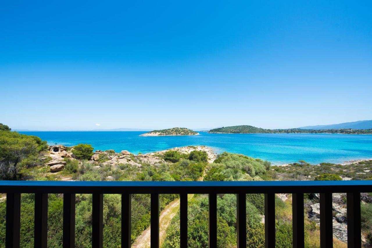 Nereus & Oceanus Beachfront Apartments, Lagonisi Beach #Feelslikehome Ormos Panagias Exterior photo