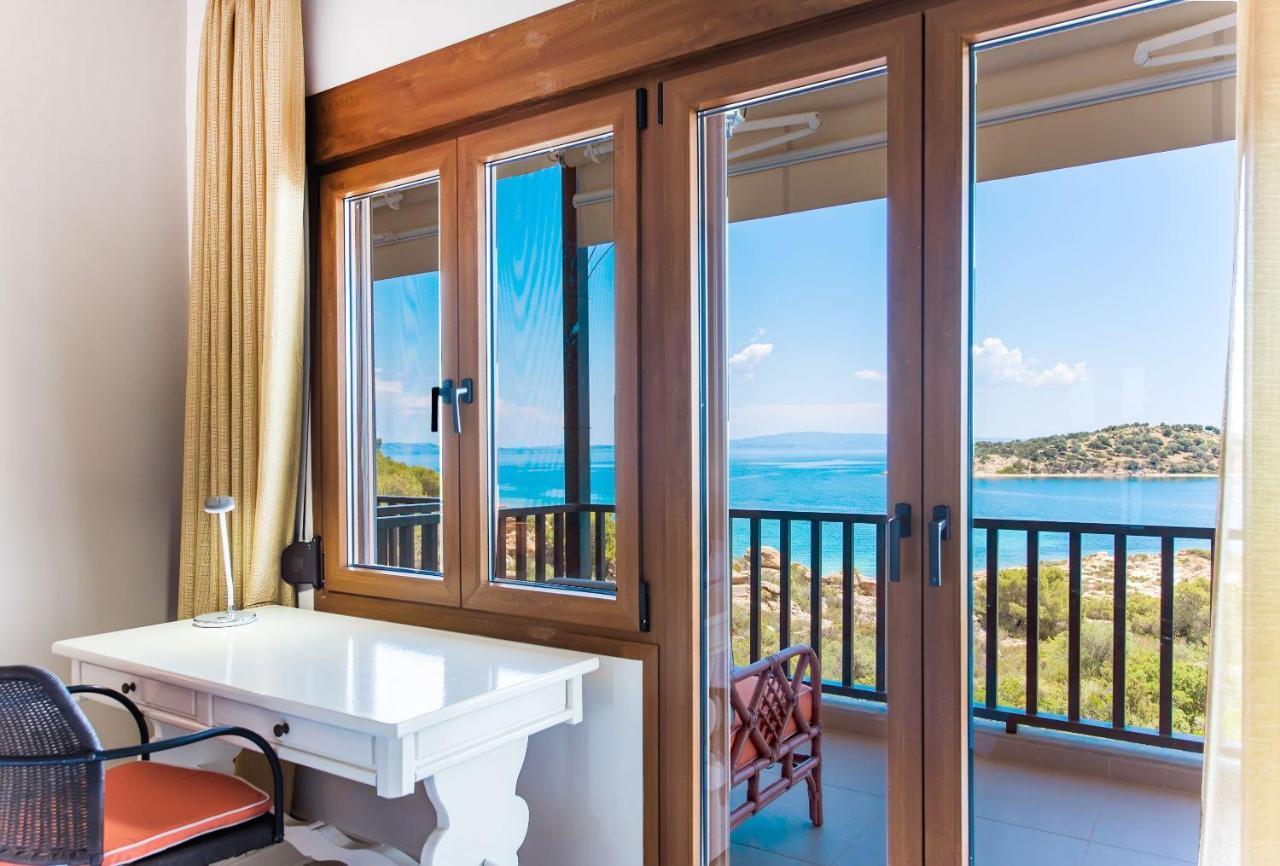 Nereus & Oceanus Beachfront Apartments, Lagonisi Beach #Feelslikehome Ormos Panagias Exterior photo
