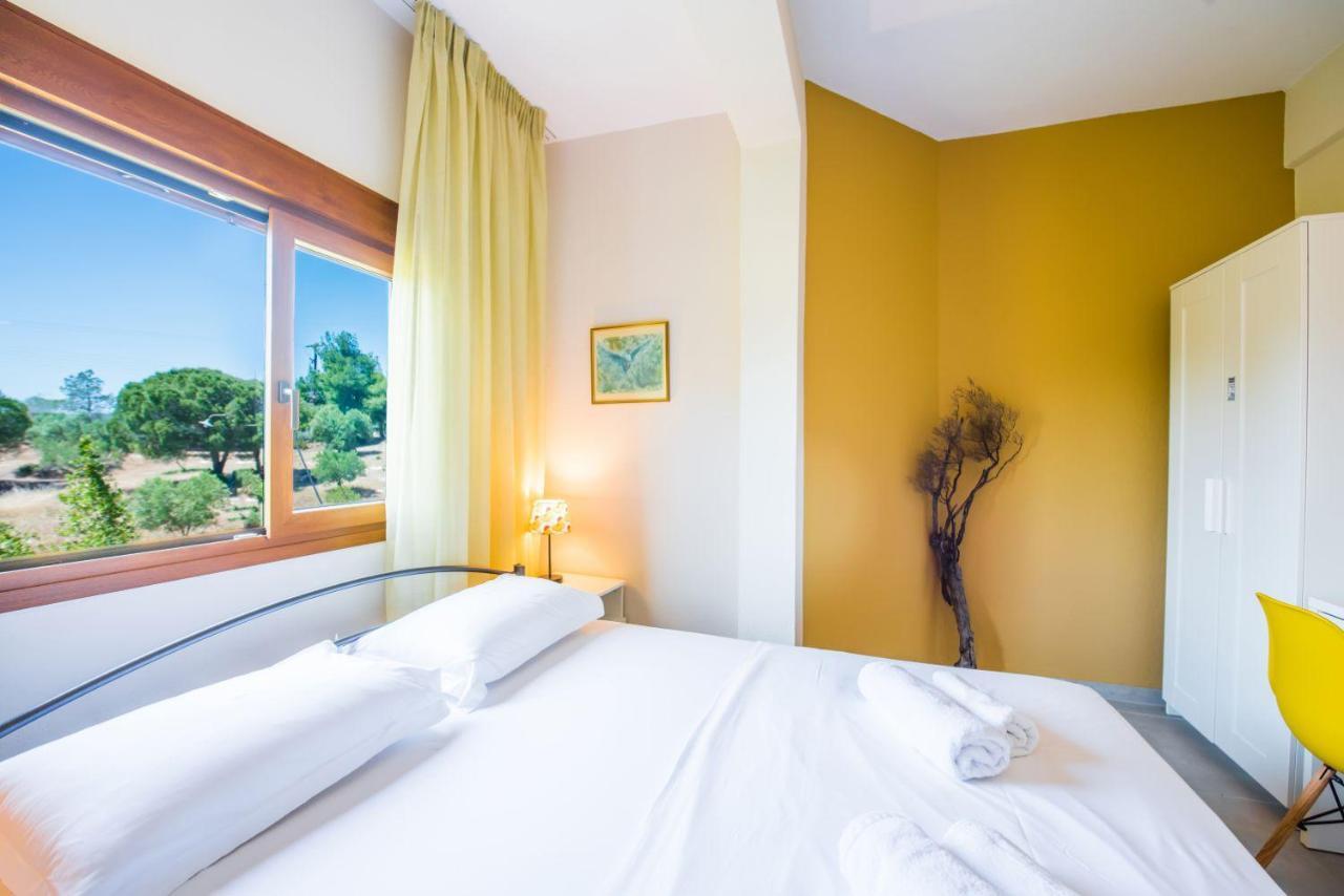 Nereus & Oceanus Beachfront Apartments, Lagonisi Beach #Feelslikehome Ormos Panagias Exterior photo